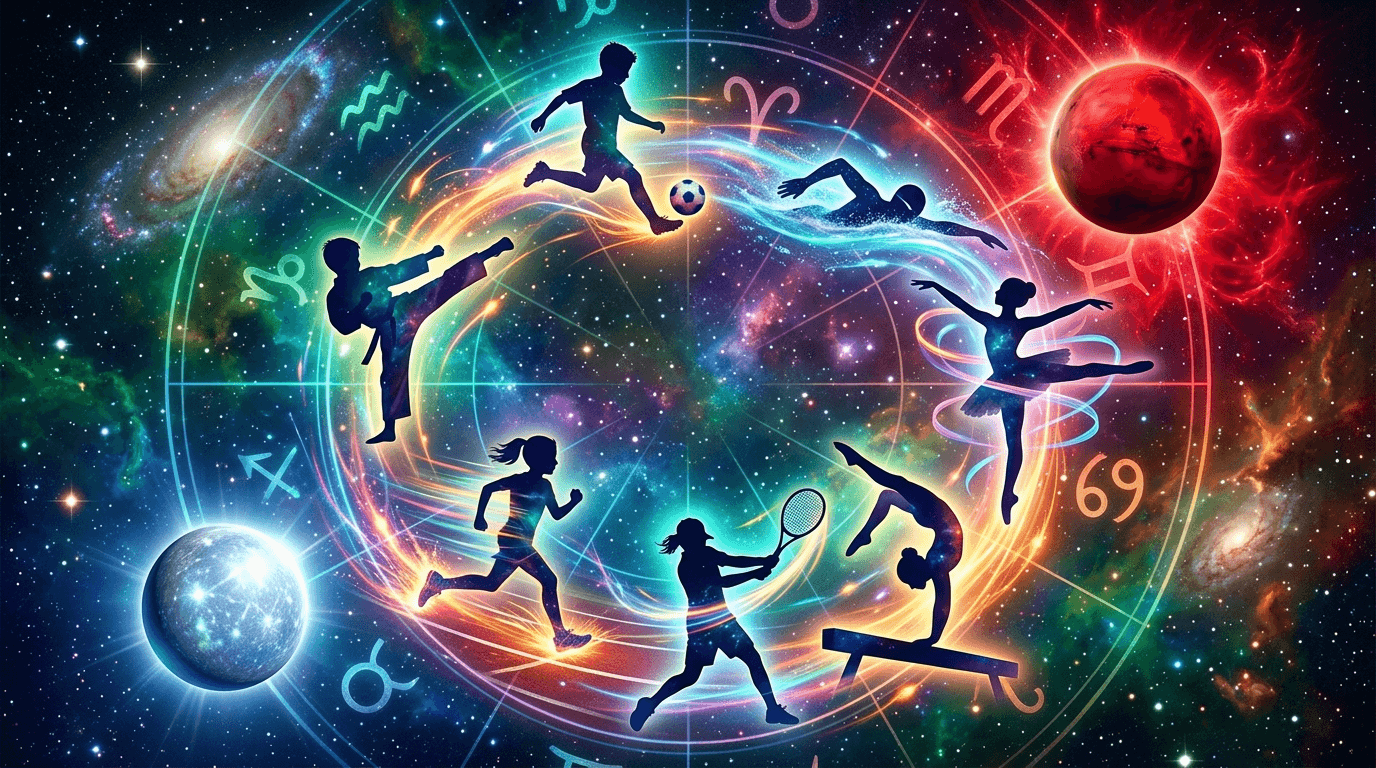 Как выбрать кружок и спорт для ребенка по натальной карте (Марс и Меркурий)